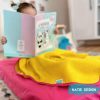 NA-010 La couverture polaire toute douce pour la sieste (30 x 48 pouces) – Image 11