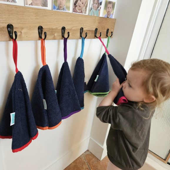 NA-018 L'essuie-main conique Petite Enfance-ratine de qualité supérieure – Image 3