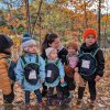 NP-001SL-PTR The reinvented pinny for kids safety (daycare vest) with transparent pocket - Image 36