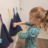 NA-018 L'essuie-main conique Petite Enfance-ratine de qualité supérieure