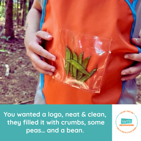 NP-001SL-PTR The reinvented pinny for kids safety (daycare vest) with transparent pocket - Image 39